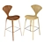 Elegant Cherner Counter Stool 3D model small image 3