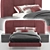 Luxury Queen-sized Astoria Bed 3D model small image 2