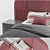 Luxury Queen-sized Astoria Bed 3D model small image 3