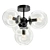 Elegant Schoppen 4-Light Chandelier 3D model small image 1