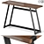 Anastasia Industrial Loft Console 3D model small image 1