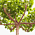 London Planetree Canopy 5.11m - 201544 Polys 3D model small image 2