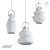 Modern Hanging Light Fixture 3D model small image 2