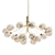 Golden Elegance: Apiales 18 Brushed Brass 3D model small image 1