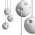 Fiery Chandelier Blaze 3D model small image 2