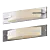Sleek Nickel Bathroom Wall Sconce 3D model small image 1