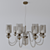 Smoked Elegance: sylcom light Candel 3D model small image 2