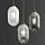 Sleek Glass Lantern: Bomma's Illuminating Creation 3D model small image 1
