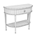 Sleek Salda 8489 Console 3D model small image 3