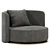 Victory Armchair: Modern Elegance for Any Space 3D model small image 1