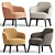 Lema Lucylle: Stylish and Comfortable Armchair 3D model small image 1