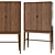 Elegant Verfine Wardrobe - Compact, Spacious, Stylish 3D model small image 1