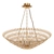 Elegant 8-Light Broche Chandelier 3D model small image 1