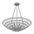 Elegant 8-Light Broche Chandelier 3D model small image 2