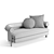 Elegant Minotti Mattia Lounge Sofa 3D model small image 5