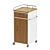 Hospital Bedside Locker 10: Versatile and Practical 3D model small image 1