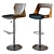 JY Philip Bar Stools (Set of 2) 3D model small image 1