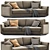 Modern Horm Ellington Sofa 3D model small image 4