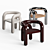 Cozy Neotenic Lounge Chair 3D model small image 1