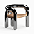 Cozy Neotenic Lounge Chair 3D model small image 2