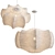 Ethereal Cocoon Pendant: Flos Viscontea 3D model small image 1
