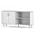 Caye 2 Door Modern Bookmatch 3D model small image 2