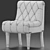 Regal Mesh-Living Chair: Download OBJ/FBX with MeshSmooth Modifier 3D model small image 10