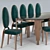 Zebranocasa Cratos Dining Set 3D model small image 4