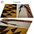 Poly 3 888 Vets 4 004 Rug 3D model small image 1
