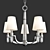 Elegant Dayton Chandelier 3D model small image 1