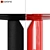 Sleek Oval Table by MDF Italia 3D model small image 3