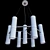 Ultra GU10 Pendant Chandelier 3D model small image 3