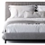 Title: Elegant Andersen Bed by Minotti 3D model small image 3