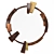 Root Walnut Mirror: Timeless Elegance 3D model small image 4