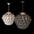 Elegant Cynara Grande Chandelier 3D model small image 5