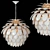 Elegant Cynara Grande Chandelier 3D model small image 9