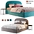 Luxurious Toulouse Divan Bed 3D model small image 1