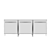 Elegant Versaga Sideboard - Stylish Storage Solution 3D model small image 3