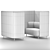 Buddy Hub: Stylish and Functional Office Booth 3D model small image 3