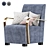 Modern Marilyn Armchair 3D model small image 1