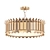 Suzanne Kasler Leslie 16" Semi-Flush: Elegance Illuminated 3D model small image 1