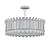 Suzanne Kasler Leslie 16" Semi-Flush: Elegance Illuminated 3D model small image 2