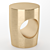 Brass Set: Stylish Side Tables 3D model small image 2