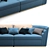 Elegant Theater Carpanelli Sofa 3D model small image 4