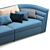 Elegant Theater Carpanelli Sofa 3D model small image 6