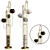 Elegant Neil Floor Lamp: Vray & Corona Compatible 3D model small image 1