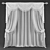 Elegant Polys and Verts Curtains 3D model small image 2