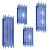 Sparks Glam Wall Lamp 3D model small image 3