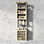 Industrial Loft 3-Tier Shelving 3D model small image 5