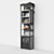 Industrial Loft 3-Tier Shelving 3D model small image 8